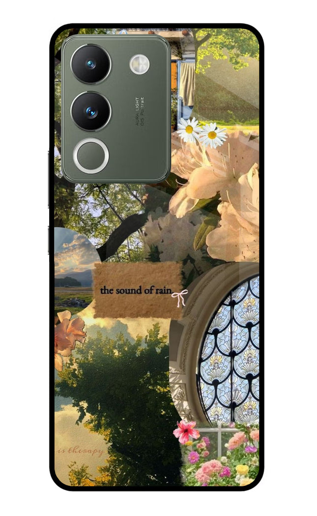 Rain Vivo Y200 5G Glass Case