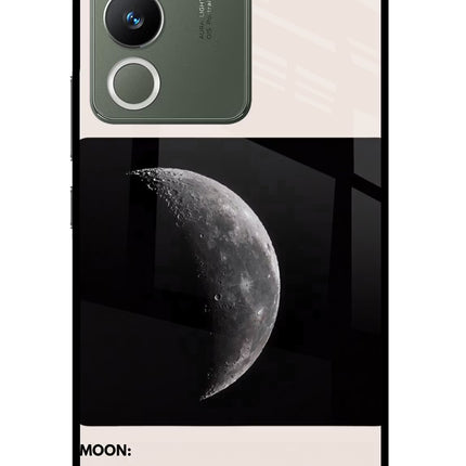 Moon Phase Vivo Y200 5G Glass Case