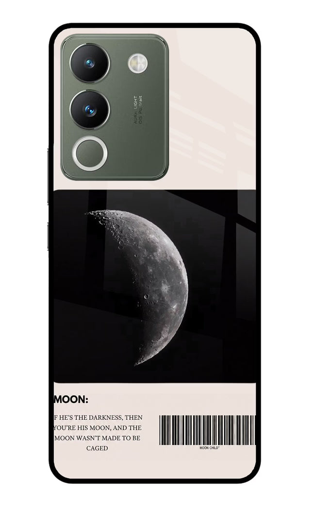 Moon Phase Vivo Y200 5G Glass Case