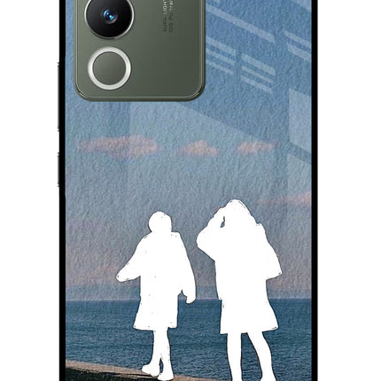 Coastal Dream Vivo Y200 5G Glass Case