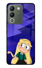 Star Glow Vivo Y200 5G Glass Case