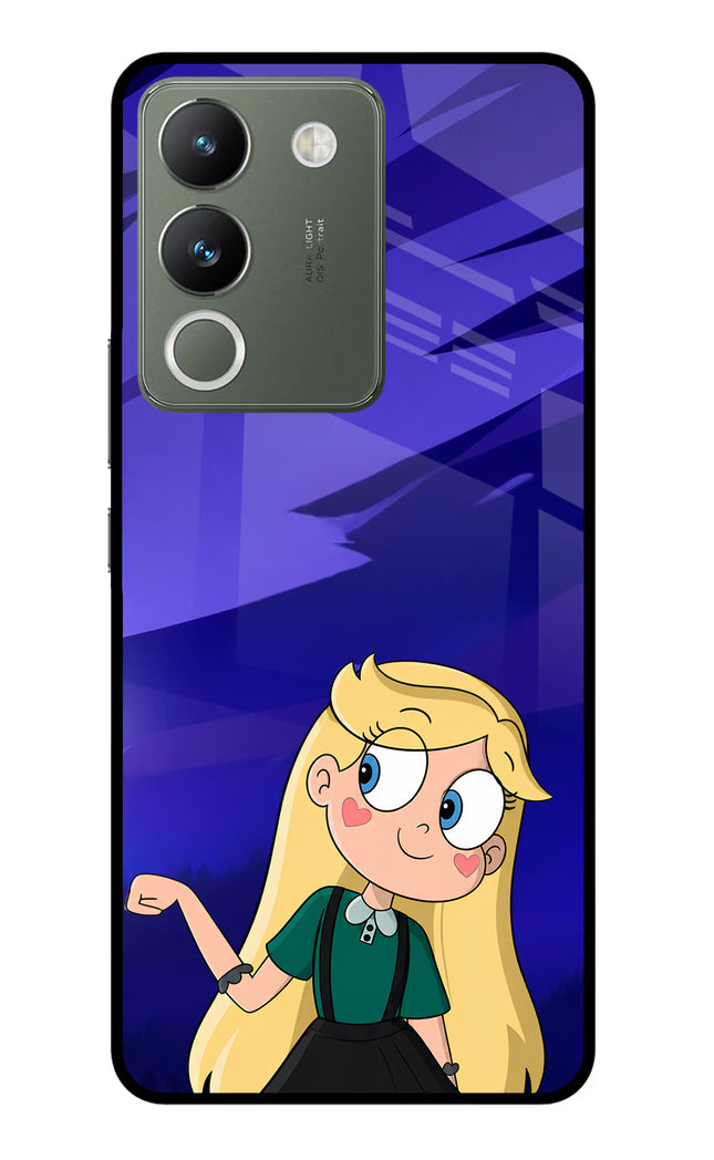 Star Glow Vivo Y200 5G Glass Case