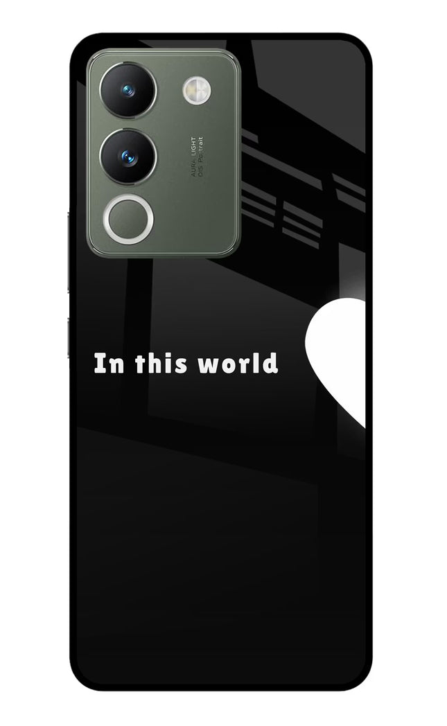This World Vivo Y200 5G Glass Case