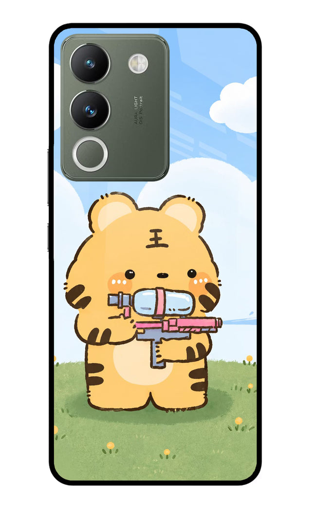 Tiger Treat Vivo Y200 5G Glass Case