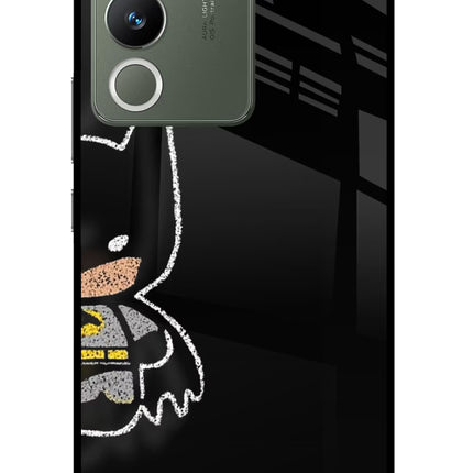 Bat Kitty Vivo Y200 5G Glass Case