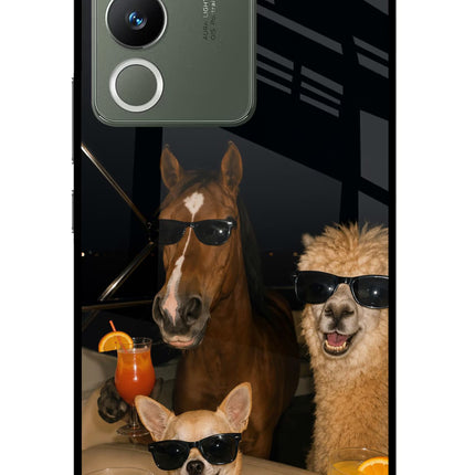 Party Squad Vivo Y200 5G Glass Case