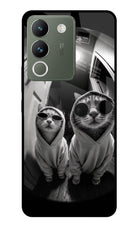 Hood Cats Vivo Y200 5G Glass Case