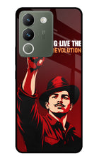 Bhagat Singh Revolution Vivo Y200 5G Glass Case