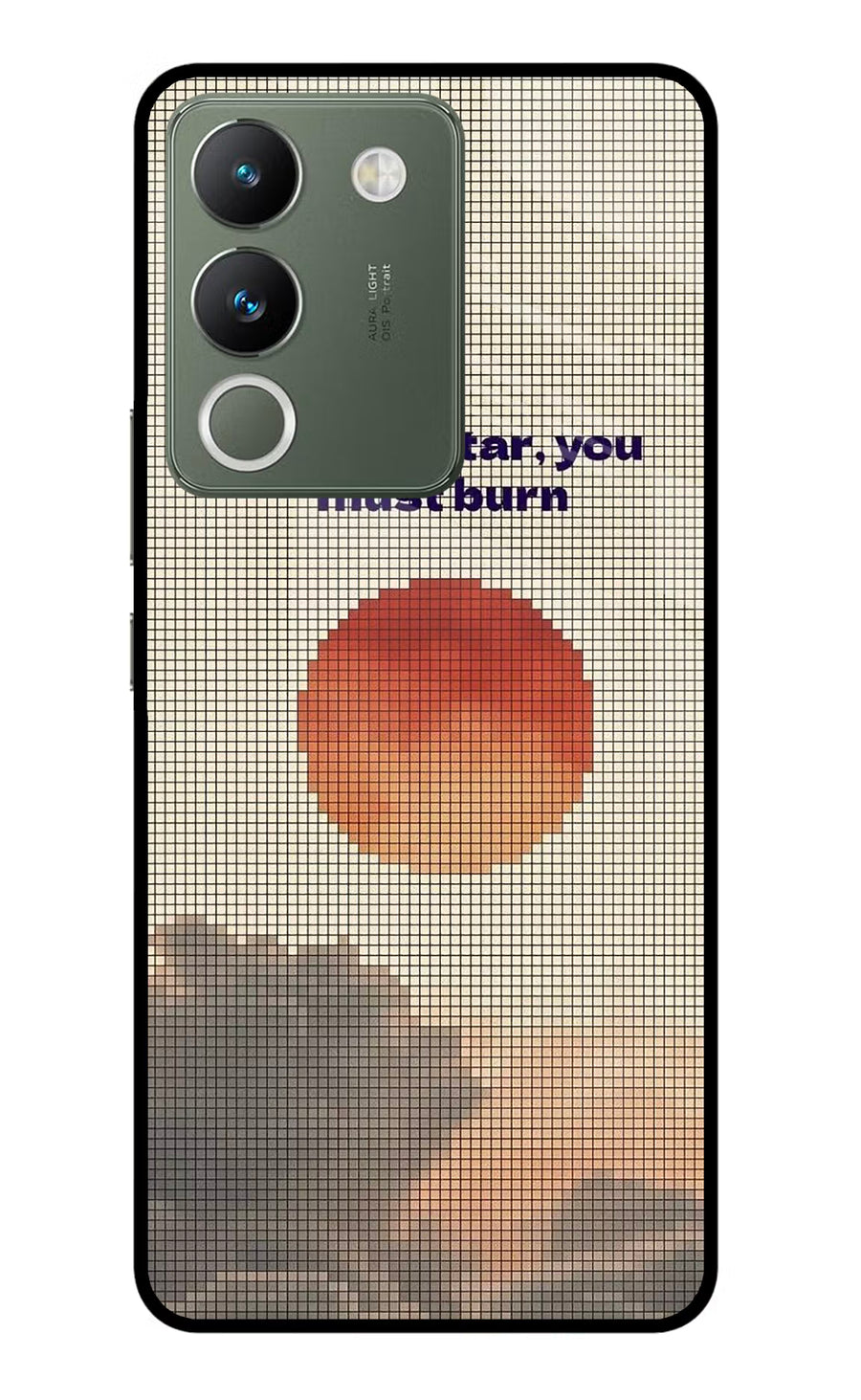 Pixel Sun Vivo Y200 5G Back Cover, Glass case