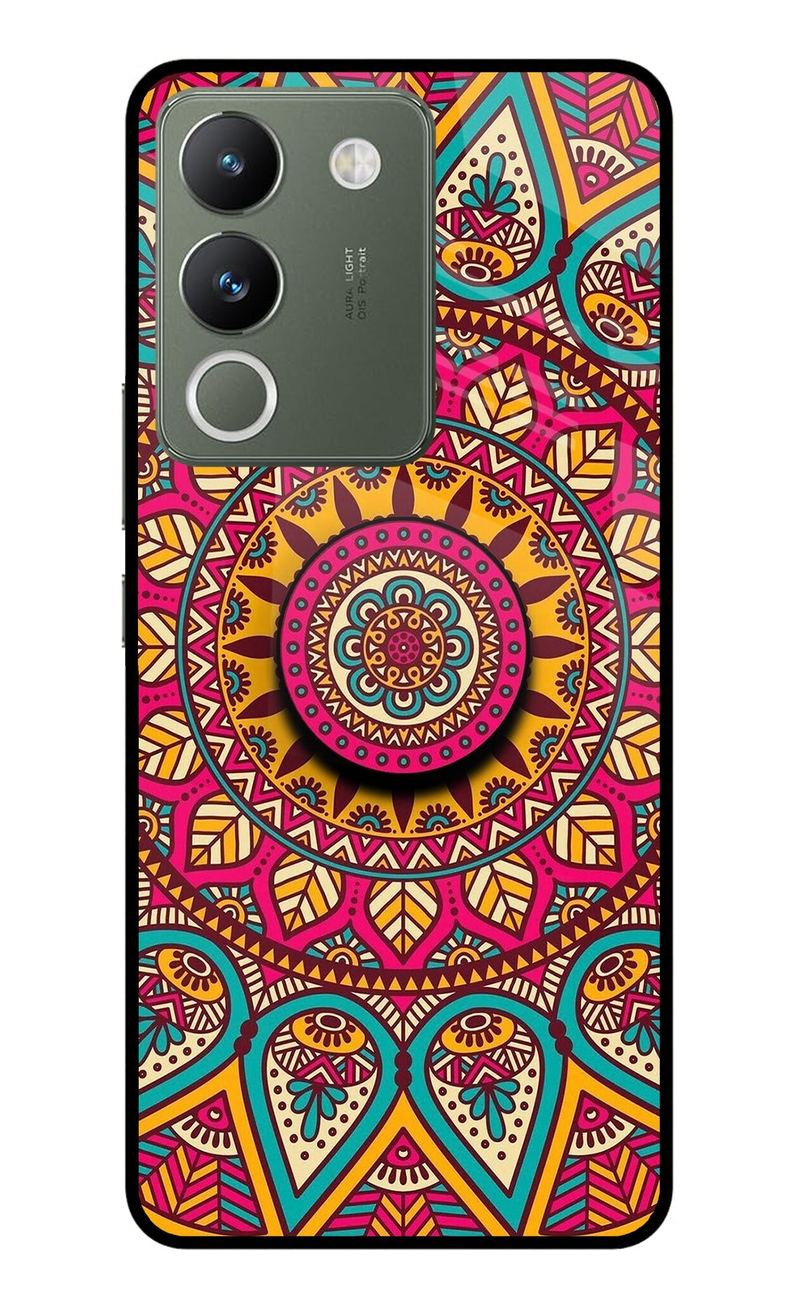 Mandala Vivo Y200 5G Glass Case