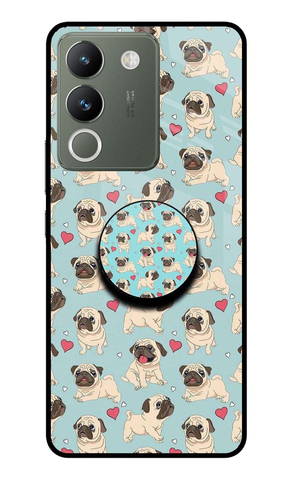 Pug Dog Vivo Y200 5G Pop Case