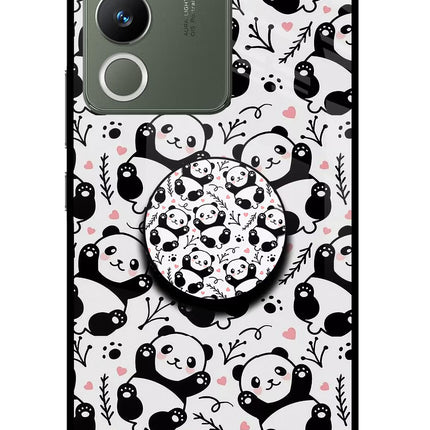 Cute Panda Vivo Y200 5G Pop Case by Casekaro
