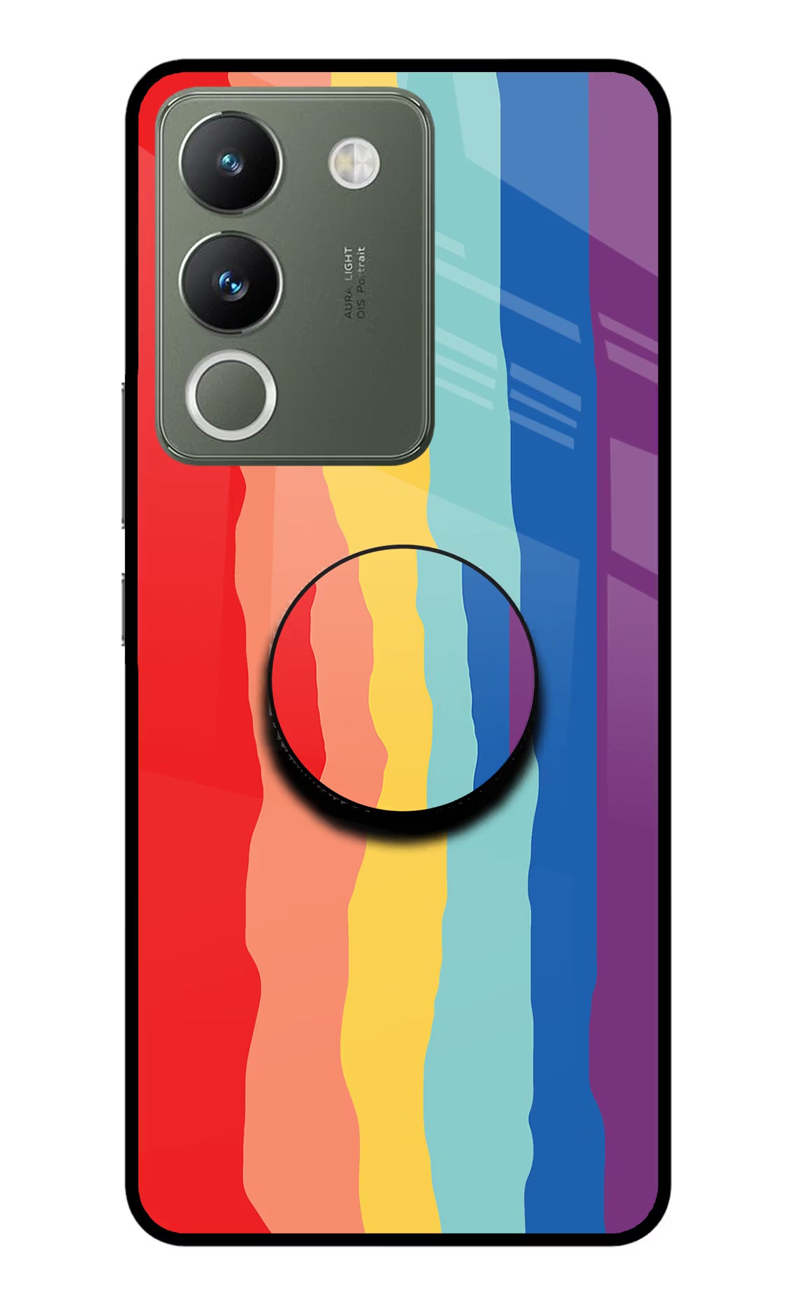Rainbow Vivo Y200 5G Pop Case by Casekaro