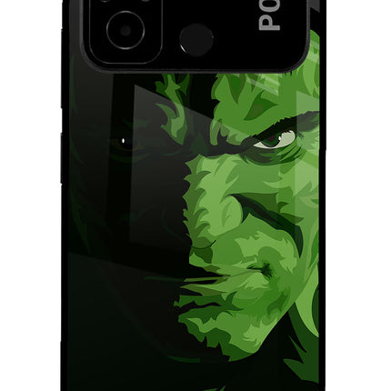 HULK Poco C55 Glass Case