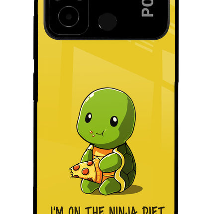 I'm on Ninja Diet Poco C55 Glass Case