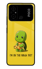 I'm on Ninja Diet Poco C55 Glass Case