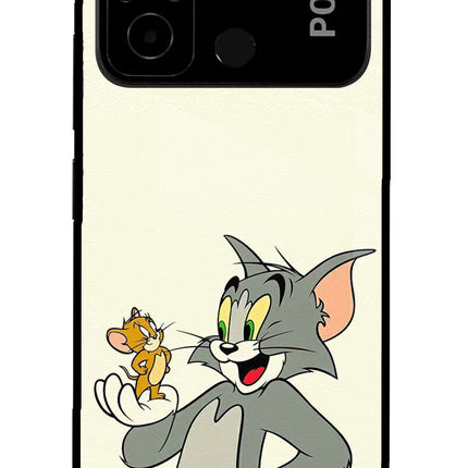 Tom & Jerry Poco C55 Glass Case