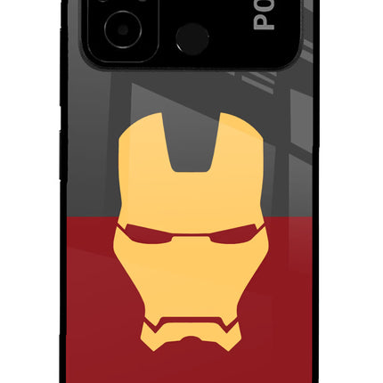 Ironman Poco C55 Glass Case