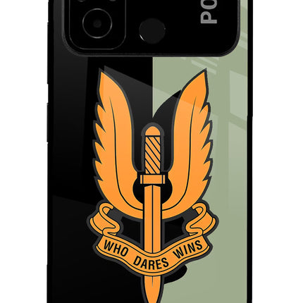 Balidan Logo Poco C55 Glass Case