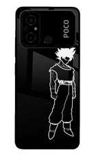 DBS Character Poco C55 Glass Case