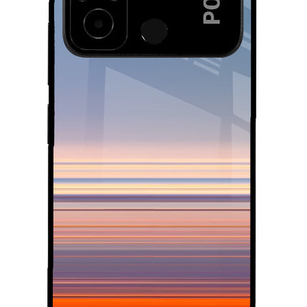 Morning Colors Poco C55 Glass Case
