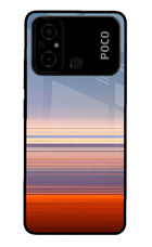 Morning Colors Poco C55 Glass Case