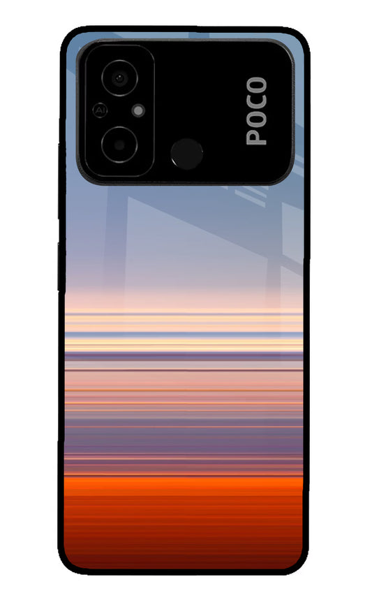 Morning Colors Poco C55 Glass Case