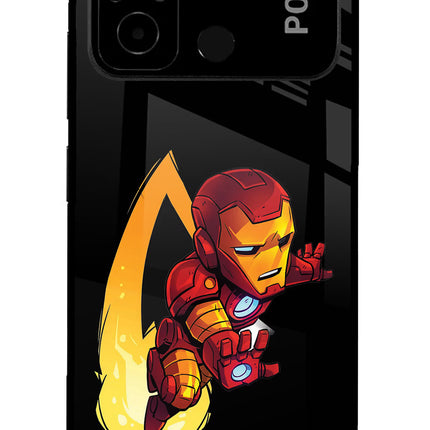 IronMan Poco C55 Glass Case