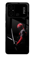 Deadpool Poco C55 Glass Case