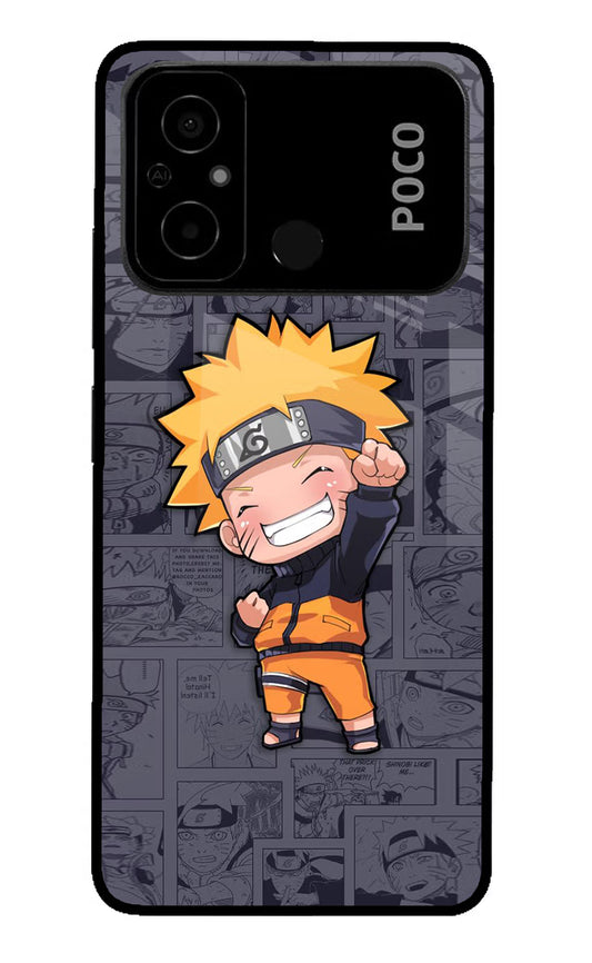 Chota Naruto Poco C55 Glass Case
