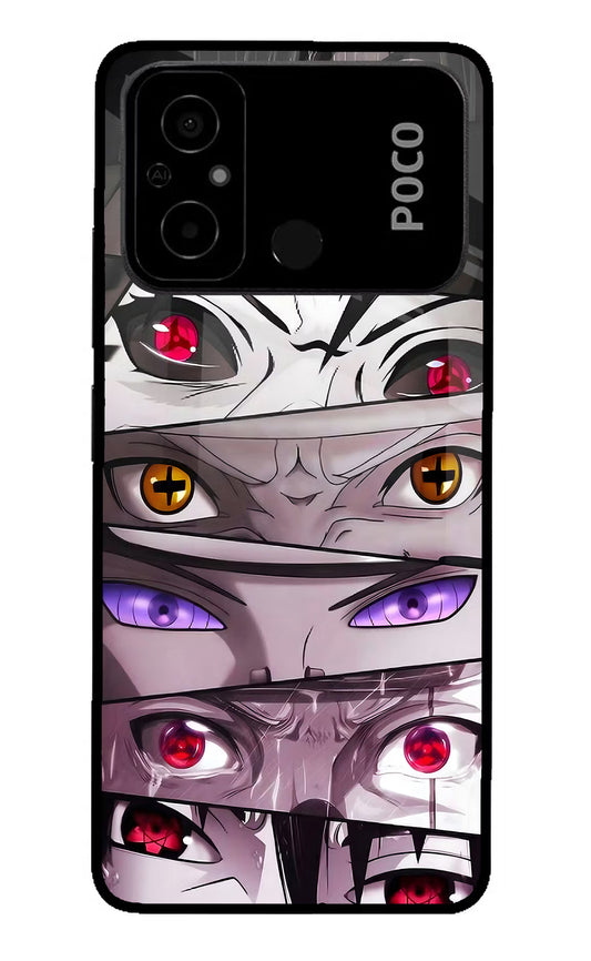 Naruto Anime Poco C55 Glass Case
