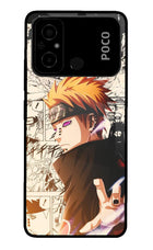 Pain Anime Poco C55 Glass Case