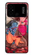 Radhe Krishna Poco C55 Glass Case