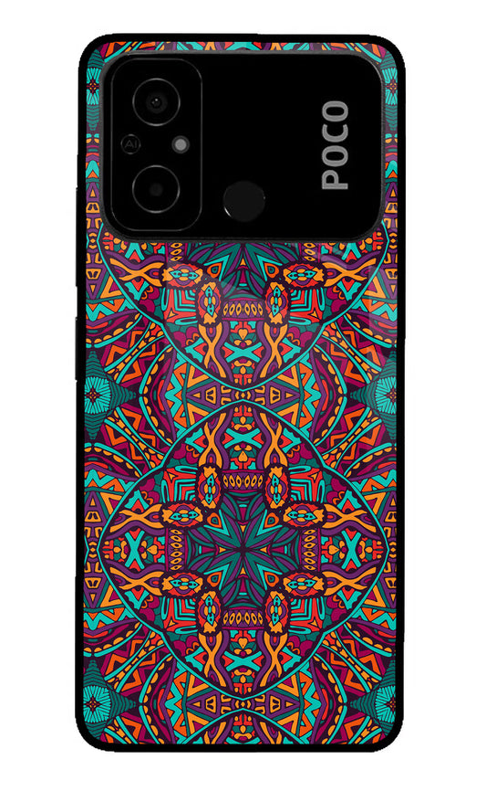Colour Mandala Poco C55 Glass Case
