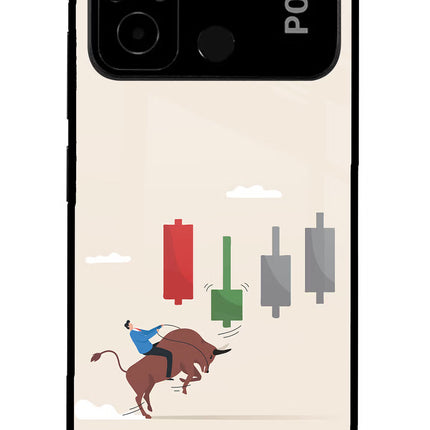 Bull Trading Momentum Poco C55 Glass Case