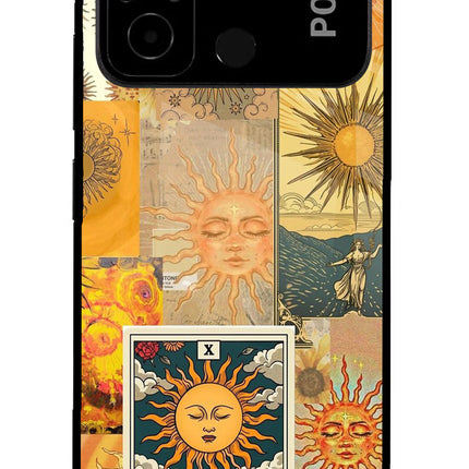 Sun Poco C55 Glass Case