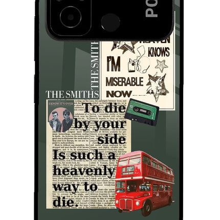The Smiths Poco C55 Glass Case