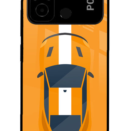 Highway Pursuit Poco C55 Glass Case
