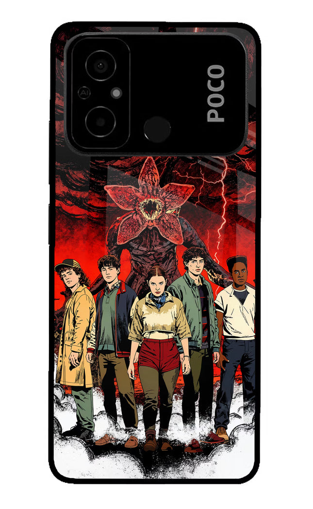 Ordinary Things Characters Poco C55 Glass Case