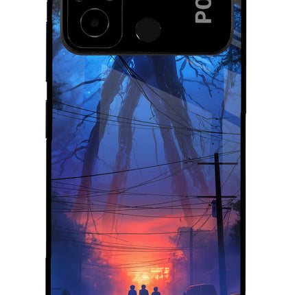 Ordinary Things Shadow Poco C55 Glass Case