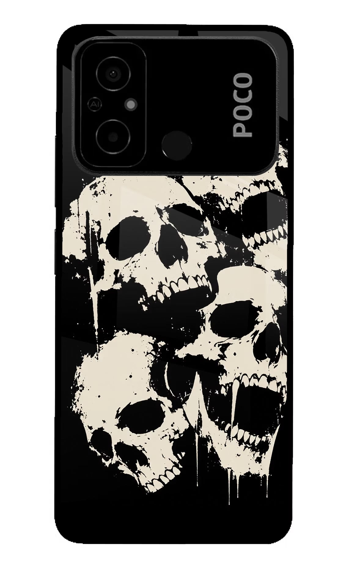 Dead Stack Poco C55 Glass Case