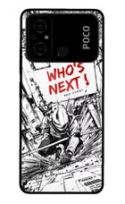Who's Next Poco C55 Glass Case