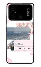 Wave to earth Poco C55 Glass Case