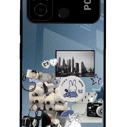 Miffy Poco C55 Glass Case