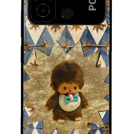 Woodooo Poco C55 Glass Case