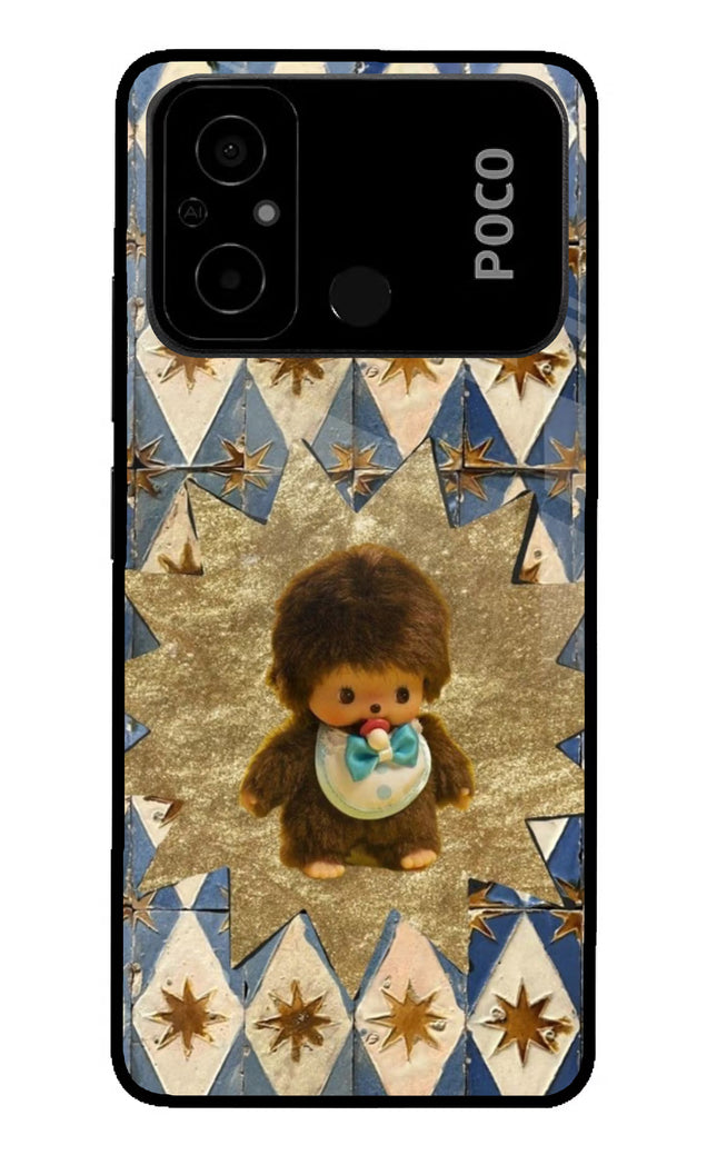 Woodooo Poco C55 Glass Case