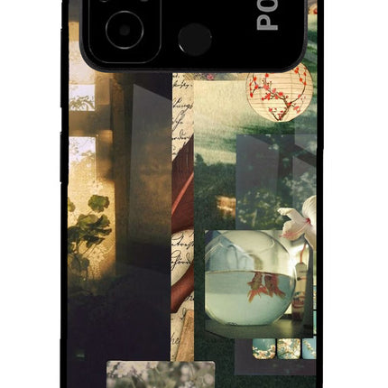 Summer Poco C55 Glass Case