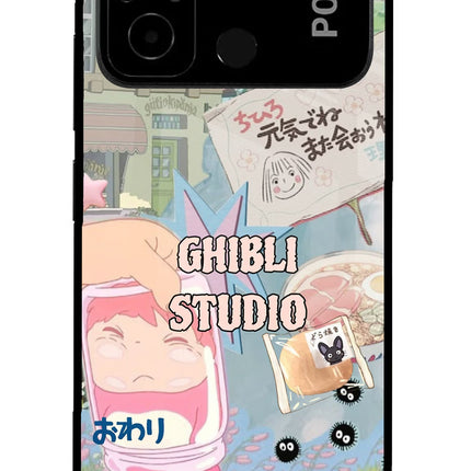 Studio Ghibli Poco C55 Glass Case