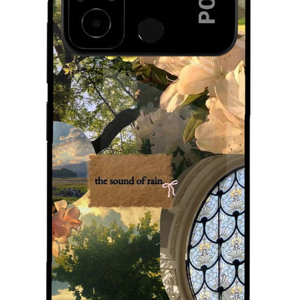 Rain Poco C55 Glass Case