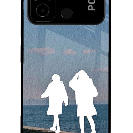 Coastal Dream Poco C55 Glass Case